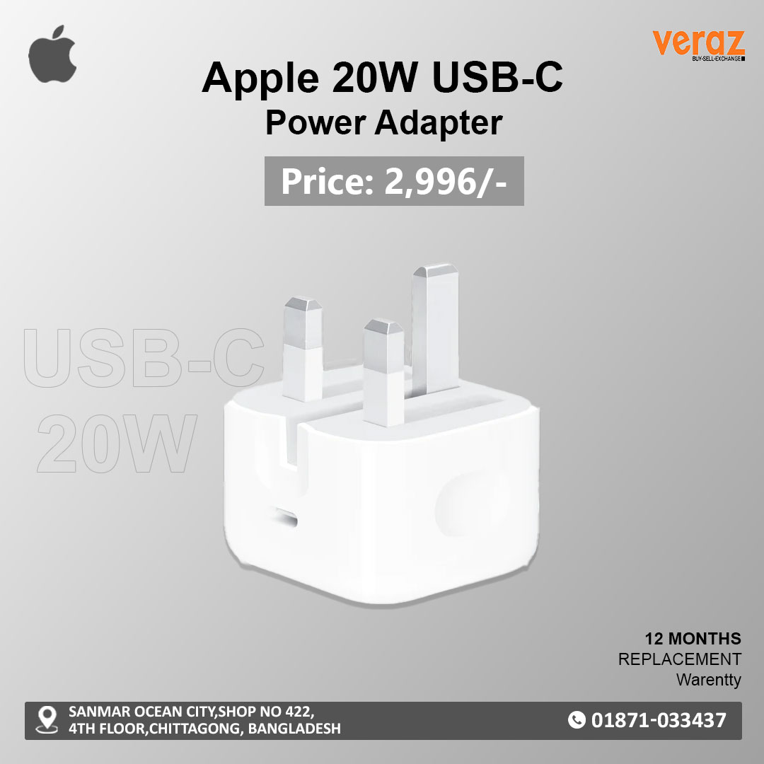 Apple 20 w Adapter USB- C