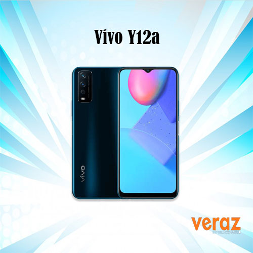 Model: Vivo Y12a Released: 2021, June 21 Weight: 191 g (6.74 oz)  SIM: Dual SIM (Nano-SIM, dual stand-by)  Display Size: 6.51 inches, 102.3 cm2 (~81.6% screen-to-body ratio) Resolution: 720 x 1600 pixels, 20:9 ratio (~270 ppi density) OS: Android 11, Funtouch 11 MEMORY Card slot: microSDXC (dedicated slot) Internal: 32GB 3GB RAM Main CAMERA-Dual: 13 MP, f/2.2, (wide), PDAF,2 MP, f/2.4, (depth) Features: LED flash, panorama Video: 1080p@30fps SELFIE CAMERA-Single: 8 MP, f/1.8 WLAN: Wi-Fi 802.11 a/b/g/n/ac, dual-band, Wi-Fi Direct, hotspot  Bluetooth: 4.2, A2DP Radio: FM radio USB: microUSB 2.0, USB On-The-Go Colors: Phantom Black, Glacier Blue.