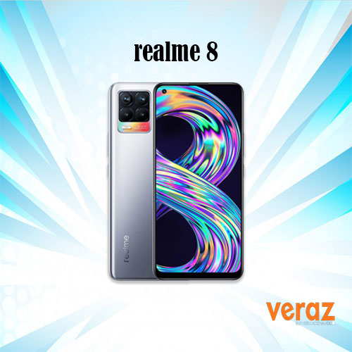 Model: Realme 8 Released: 2021, March 25 SIM: Dual SIM (Nano-SIM, dual stand-by) Size: 6.4 inches, 98.9 cm2 (~83.3% screen-to-body ratio) Resolution: 1080 x 2400 pixels, 20:9 ratio (~411 ppi density) OS: Android 11, Realme UI 2.0 MEMORY Card slot: microSDXC (dedicated slot) Internal: 64GB 4GB RAM, 128GB 4GB RAM, 128GB 6GB RAM, 128GB 8GB RAM SELFIE CAMERA Single: 16 MP, f/2.5, (wide), 1/3.0", 1.0µm Video: 	4K@30fps, 1080p@30/60/120fps, gyro-EIS Features: LED flash, HDR, panorama WLAN: Wi-Fi 802.11 a/b/g/n/ac, dual-band, Wi-Fi Direct, hotspot Bluetooth: 5.1, A2DP, LE USB: USB Type-C 2.0, USB On-The-Go BATTERY	Type: Li-Po 5000 mAh, non-removable Colors: Cyber Silver, Cyber Black.